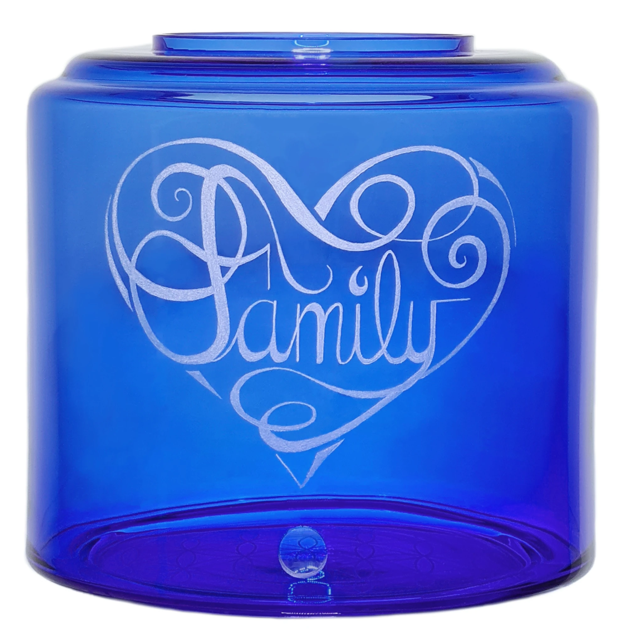 AcalaArt Herz Family 8 Liter blau