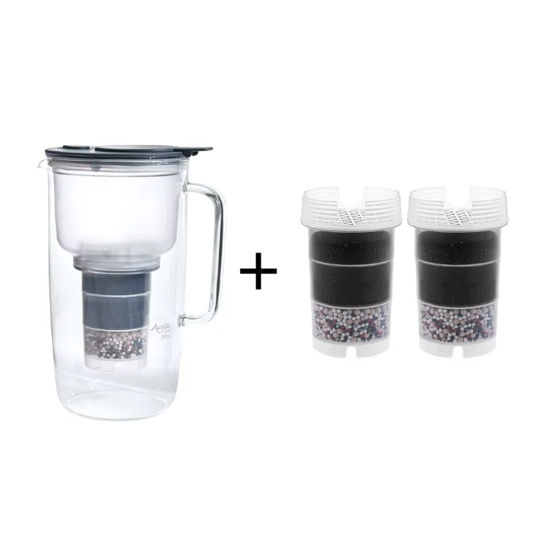 Wasser fällt amira inklusive Schwamm und Kartusche plus 2 zusätzlich Kartusche Deckel andrazieht