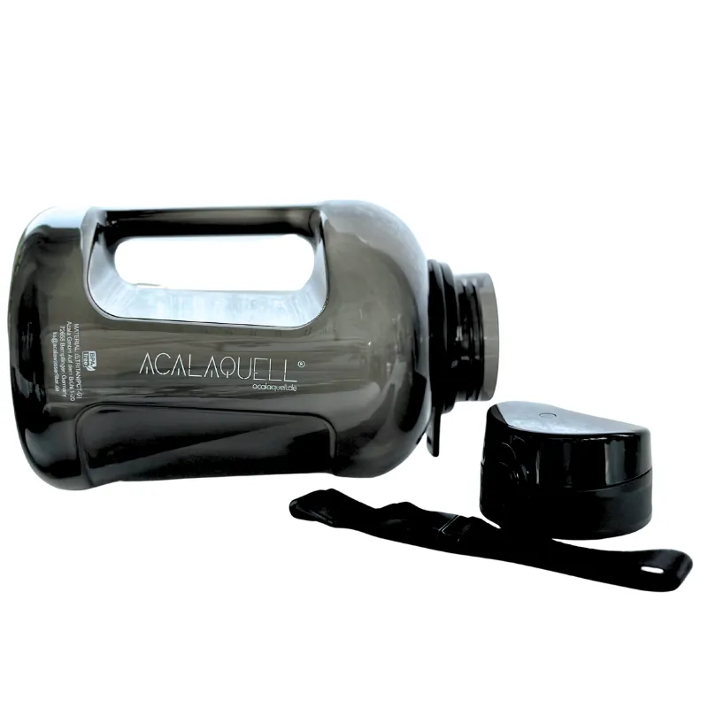 Maxigo in Schwarz mit zoom auf Deckel und handschlaufe