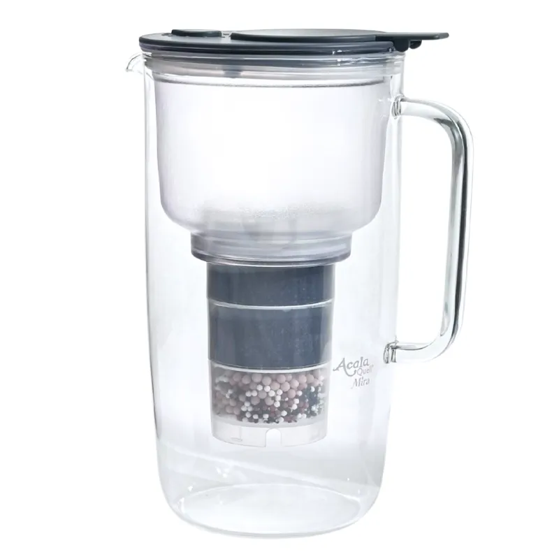 AcalaQuell® Mira Wasserfilterkanne aus Glas