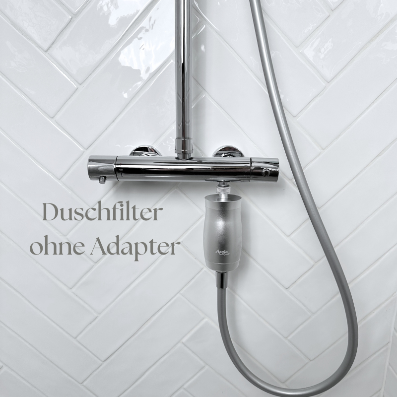 Duschfilter an der Mischbaterie ohne Adapter