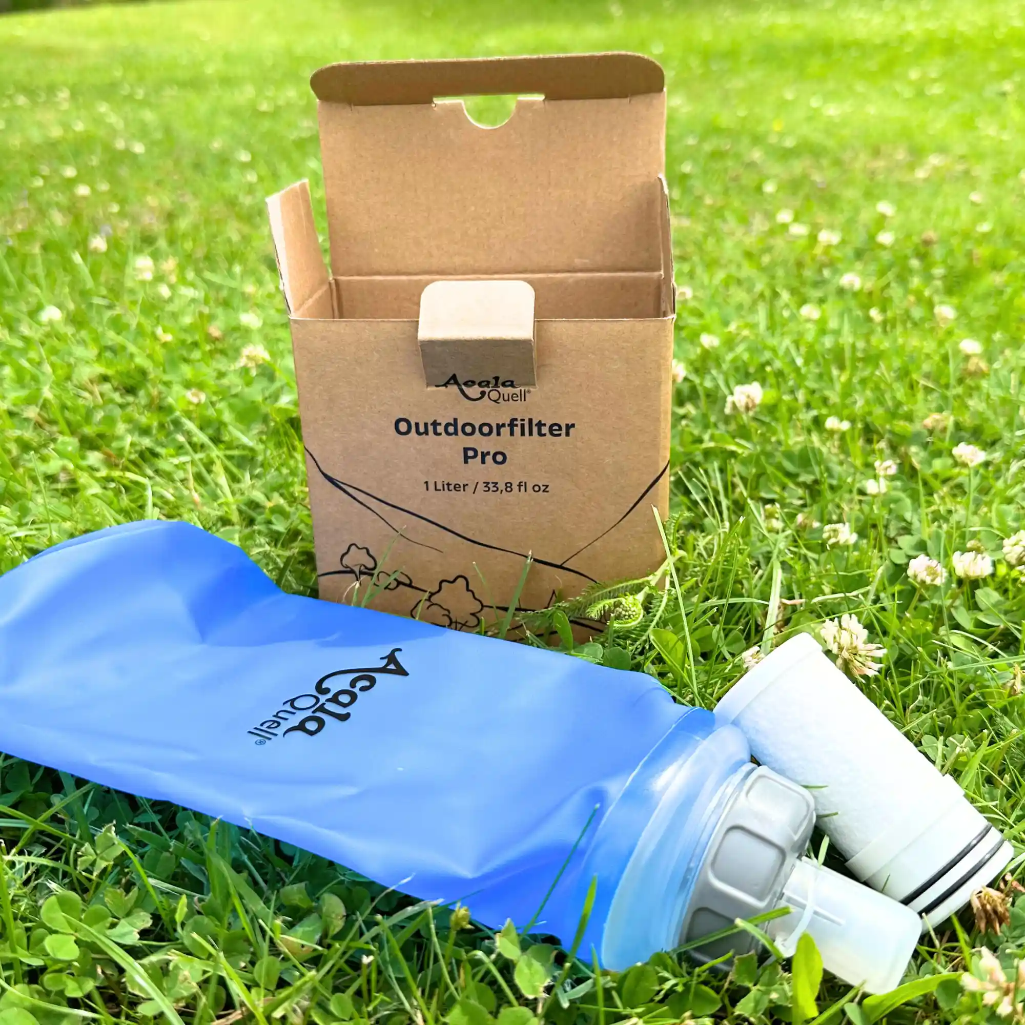 Flexibel einsetzbarer sehr leichter Outdoor Filter
