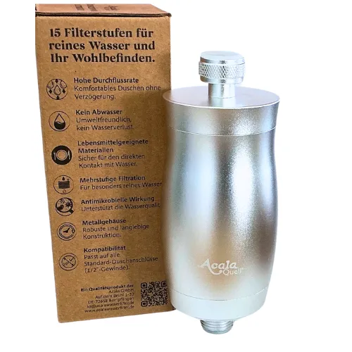 Duschwohl Wasserfilter Dusche von Acala
