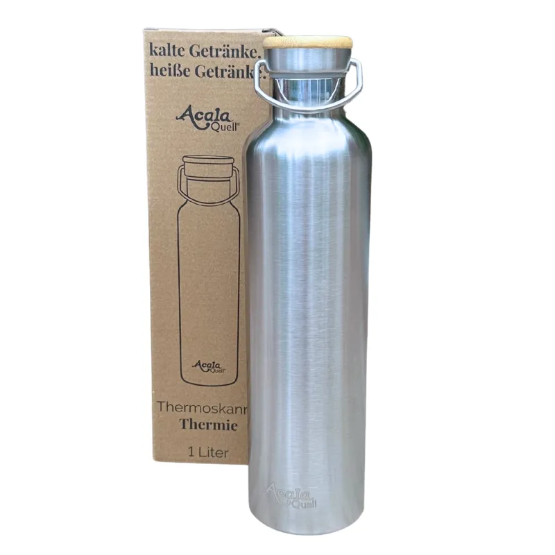 Thermosflasche,Thermie in Milchkannen Optik