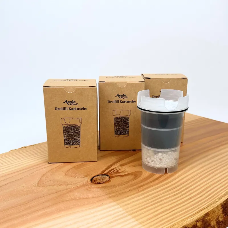 3 x Kartusche in Karton