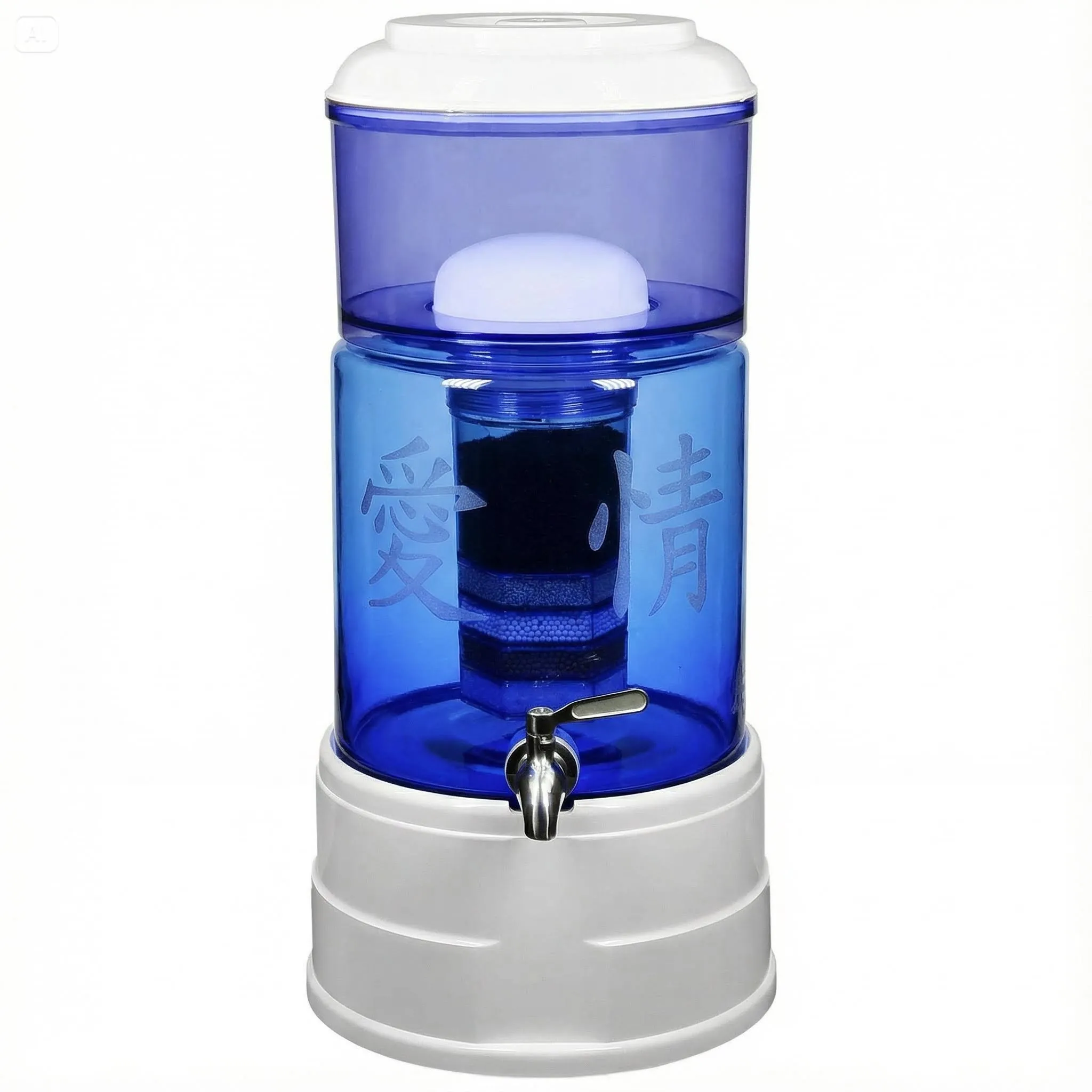 5 Liter Glas mit Handgravur Liebe l mit Mini