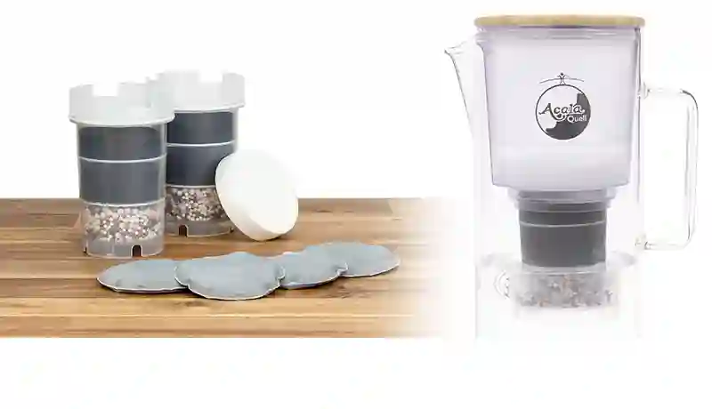 Ersatzfilter Wasserfilter-Kannen Ersatzfilter-Kartusche für Acala Kannenwasserfilter zur nachhaltigen Filtration von Leitungswasser