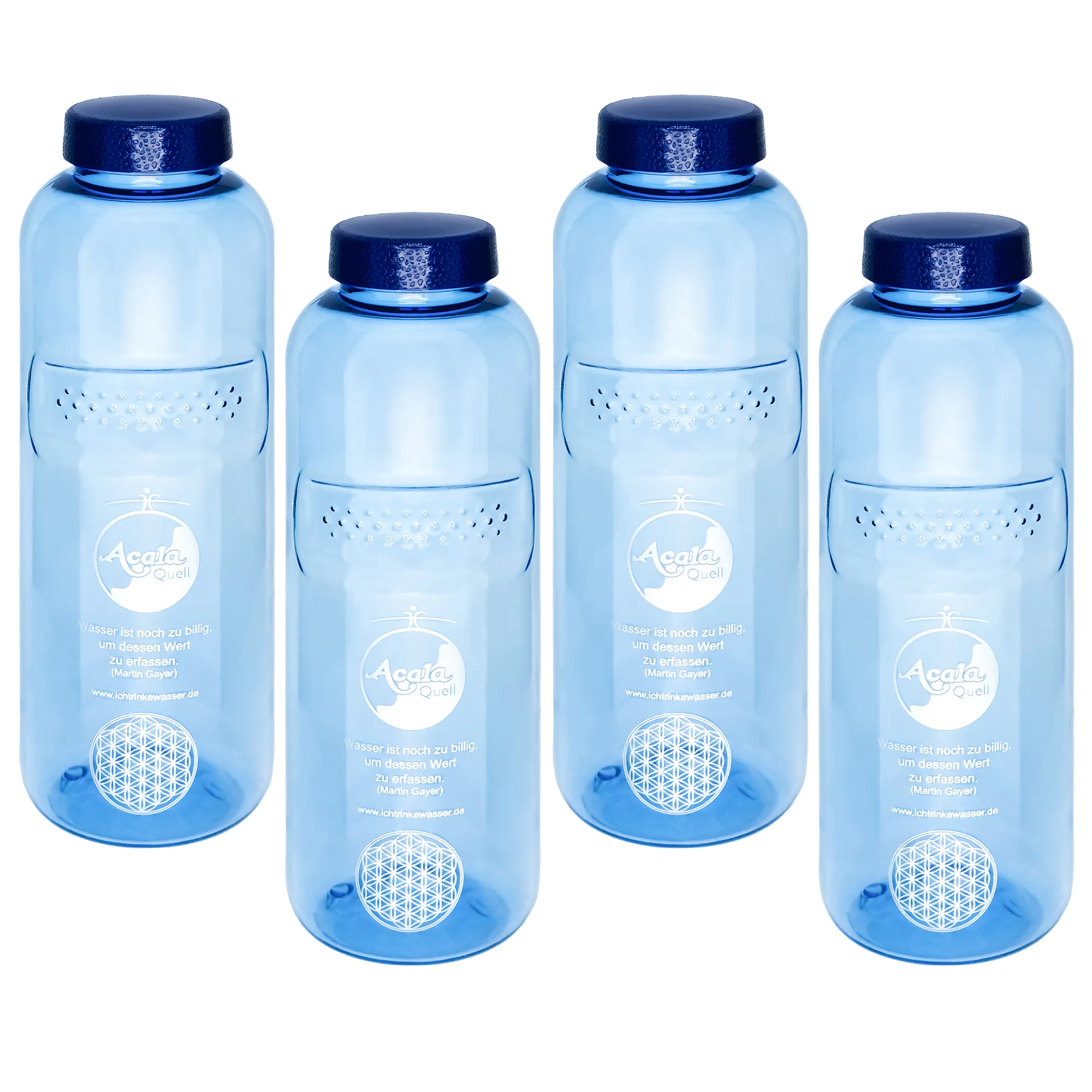 Greiner Borraccia Tritan 0,75 L – Set Da 2 Bottiglie Con Tappo Sportivo E Filettato – Senza BPA, Lavabile In Lavastoviglie - 4