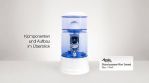 AcalaQuell® Smart Wasserfilter Blau/Weiß